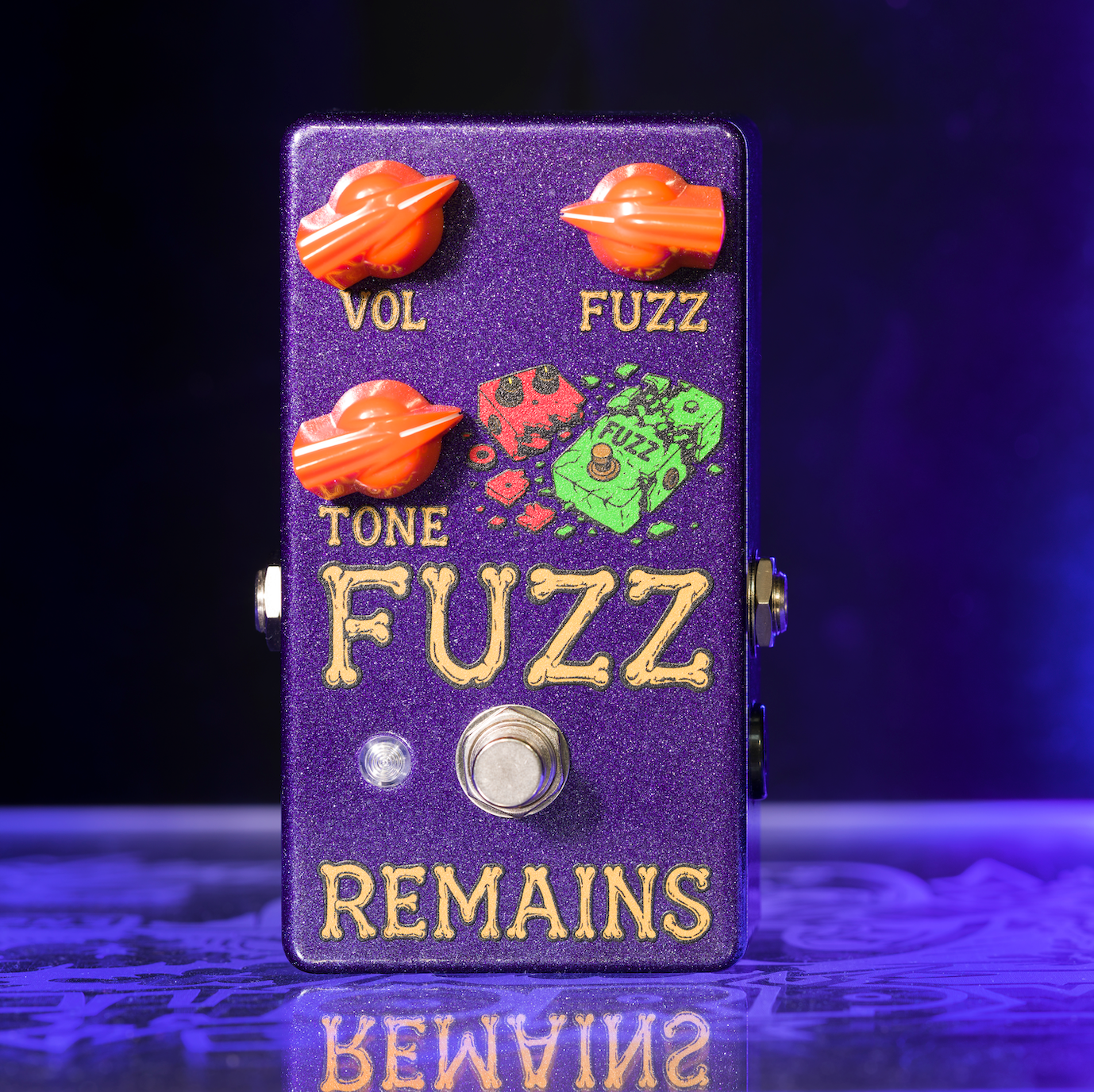 diy guitar effects pedal kits The FUZZ REMAINS