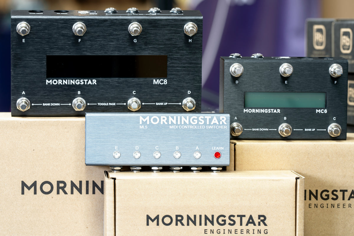 GINGER掲載商品】 Morningstar ML5 MC6 2つセット ギター - www 