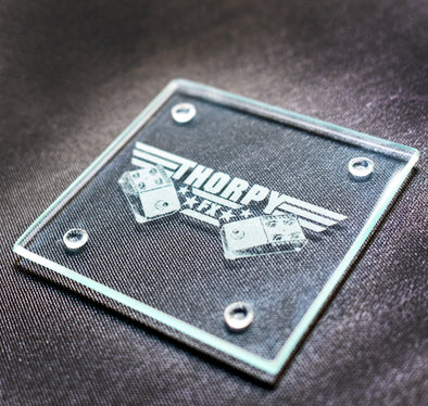 ThorpyFx Etched Glass Coasters