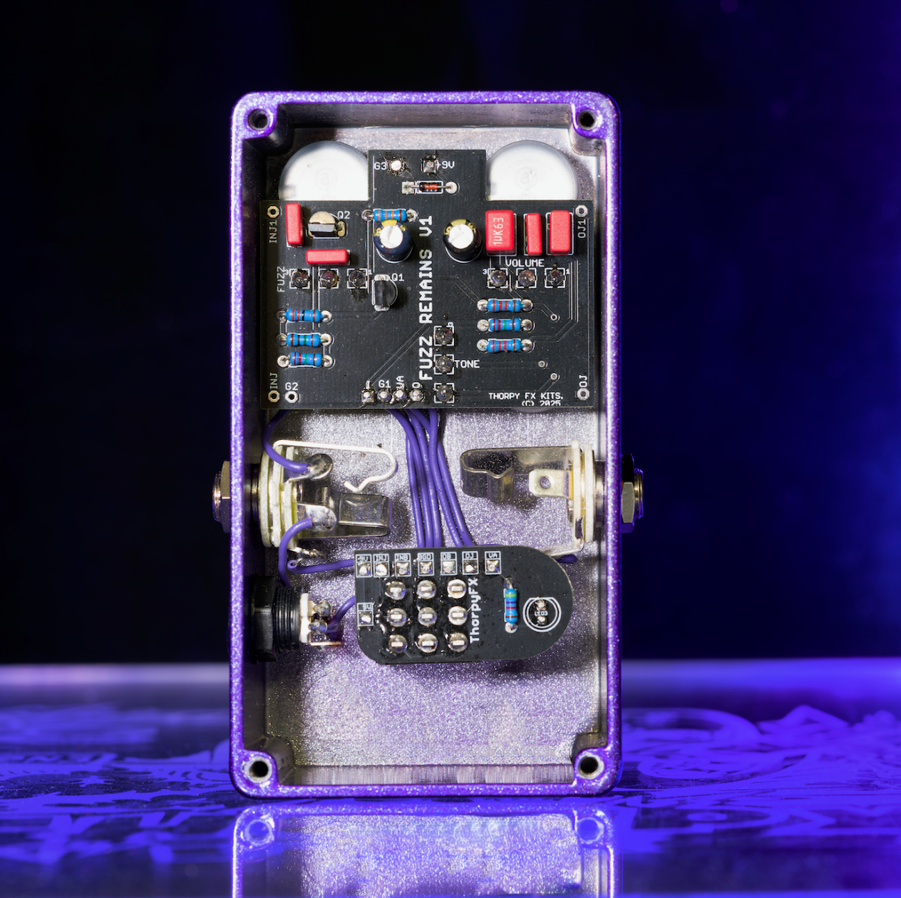 The FUZZ REMAINS - A DIY GUITAR PEDAL KIT