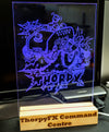 ThorpyFX Logo Led Desktop light panel.