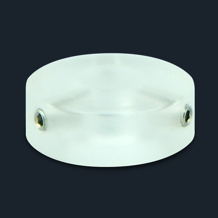 Clear Acrylic Barefoot Button