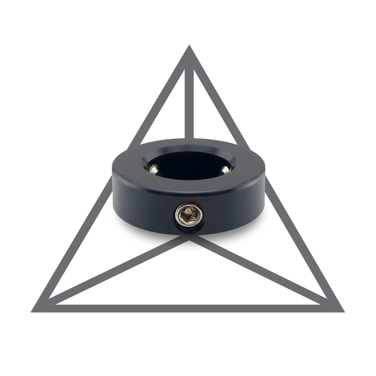 Mini botão preto descalço V1
