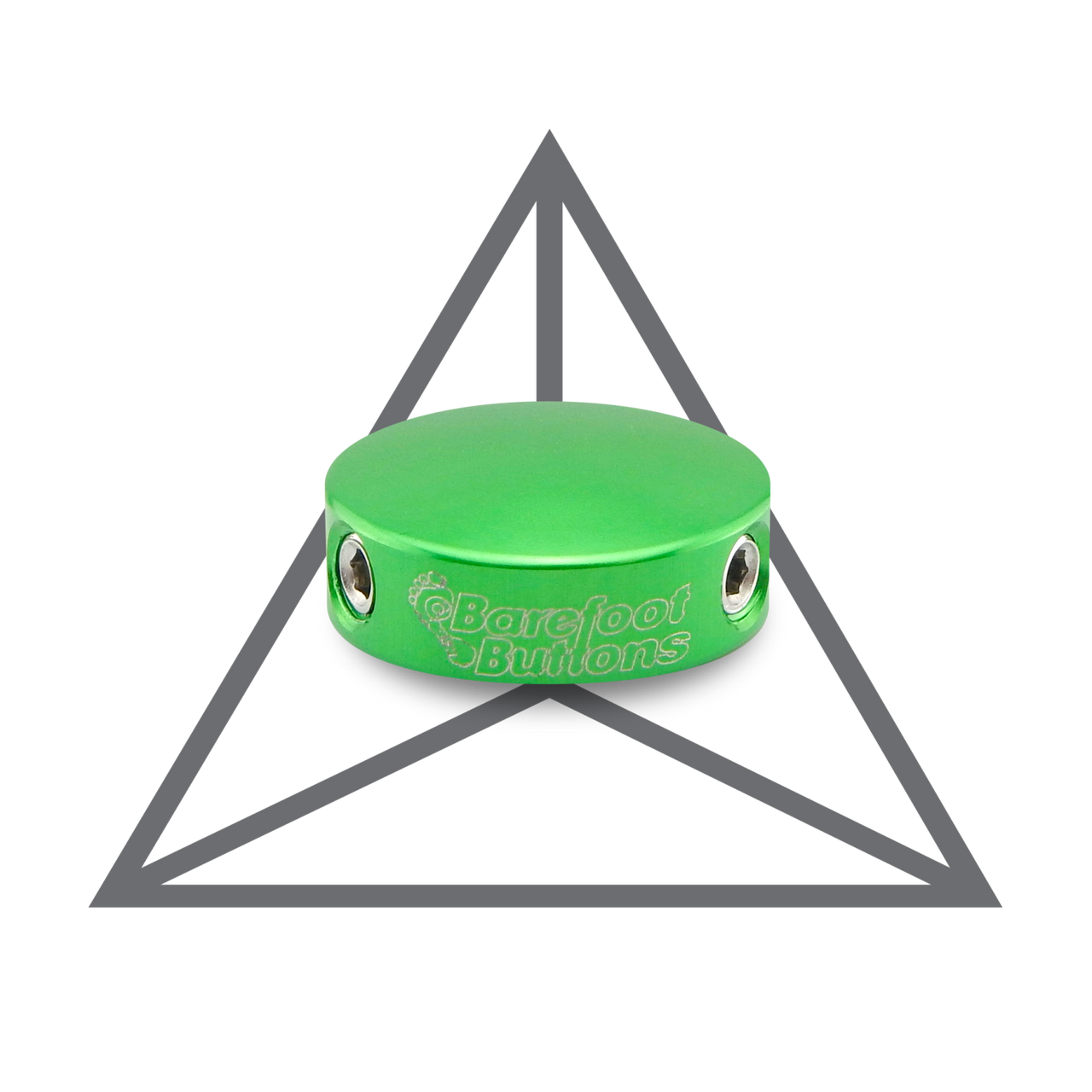 Mini Green Barefoot Button V1