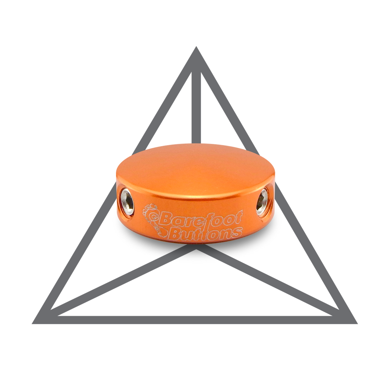 Mini Orange Barefoot Button V1
