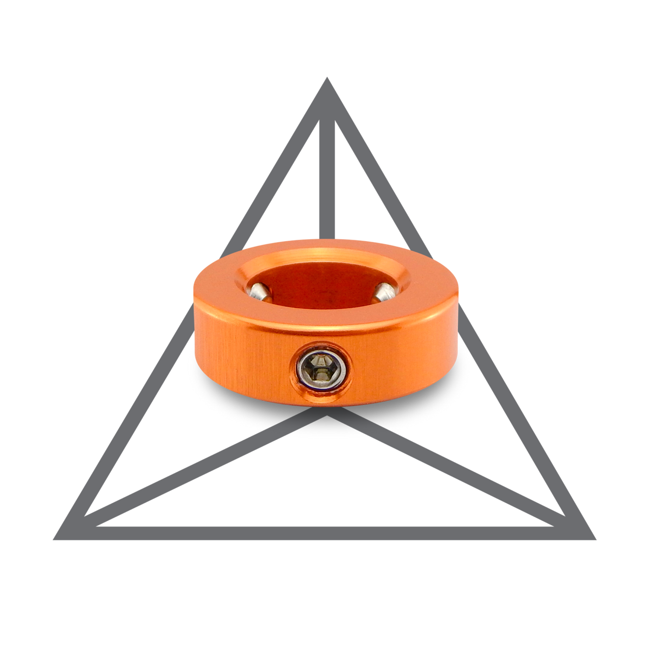 Mini Oranger Barfußknopf V1