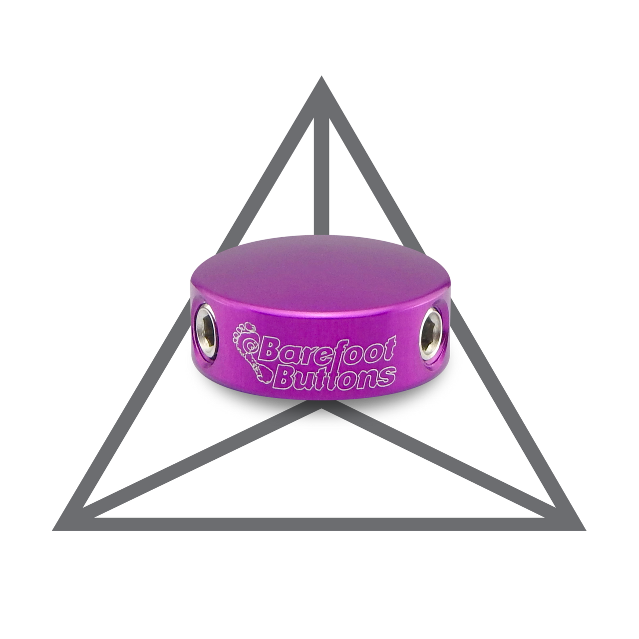 Mini botão roxo descalço V1